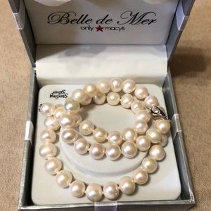 Belle de Mer Pearl Necklace from Macy’s NWOT